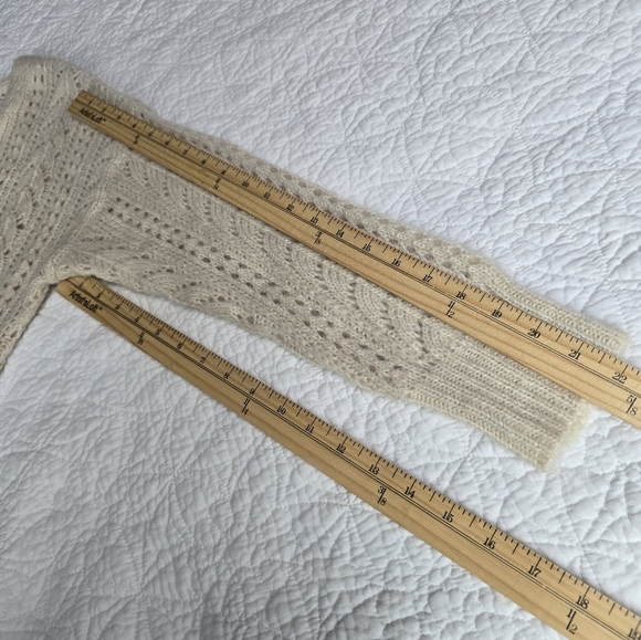 Heartloom Grenier Pointelle Wool Blend Cardigan - Picture 16 of 16